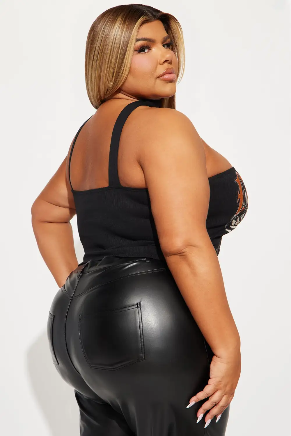 No Hard Feelings Choker Tube Top - Black