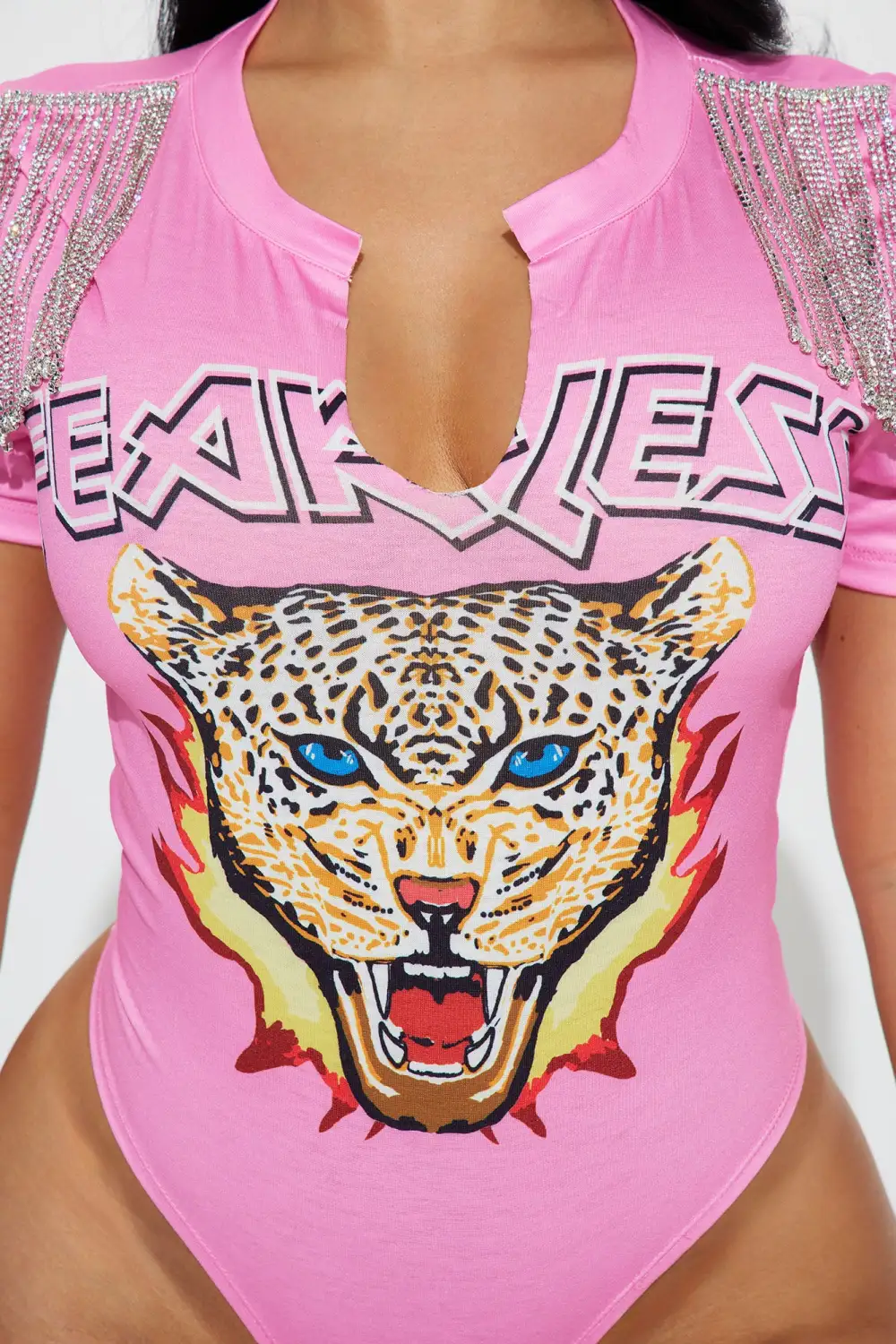 Fearless Tour Bodysuit - Pink