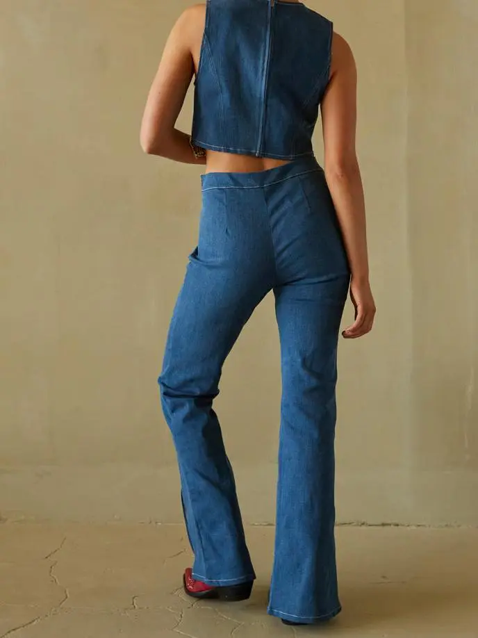Carrie Denim Flare Jeans