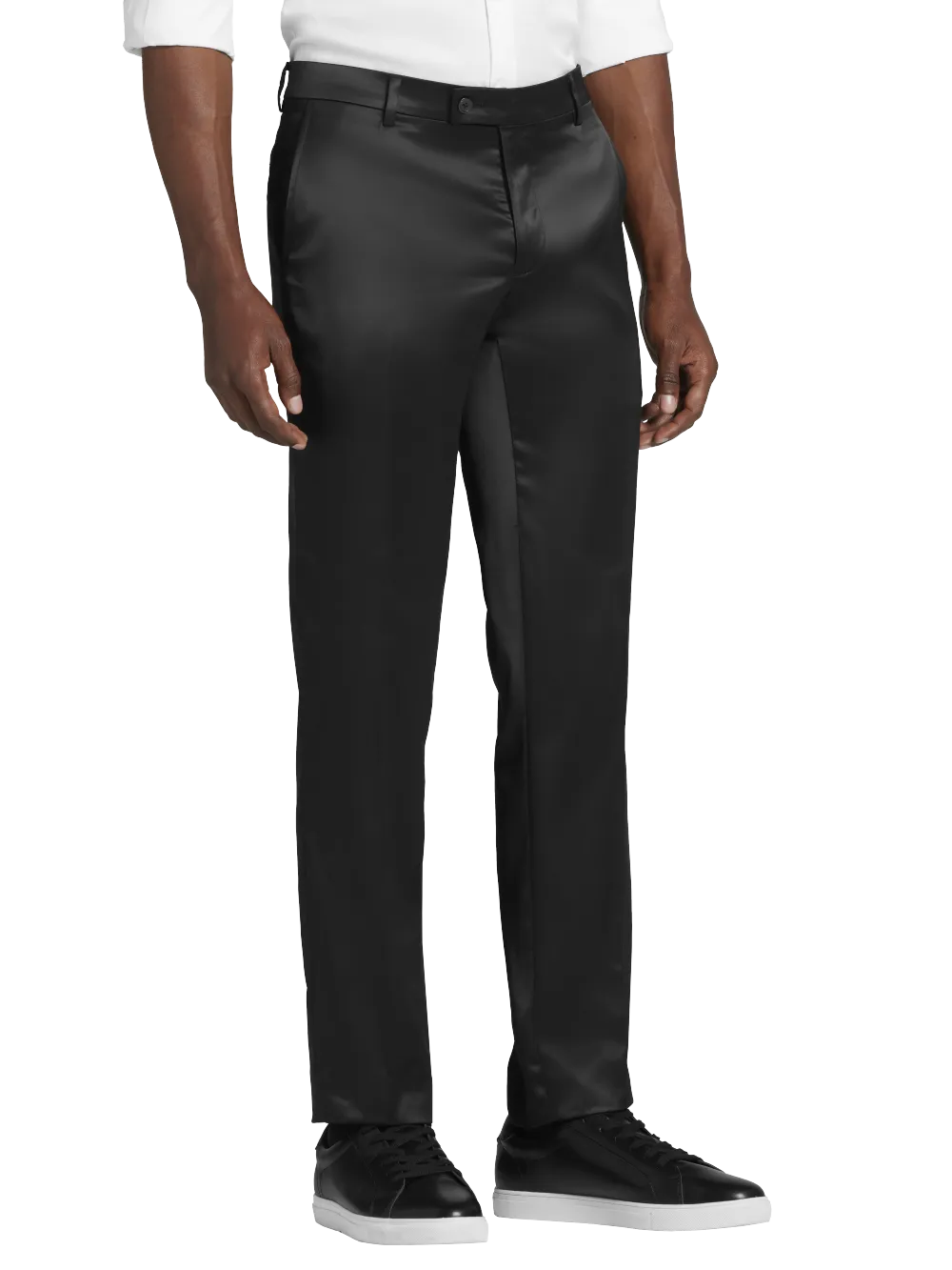 Egara Skinny Fit Shiny Suit Pants