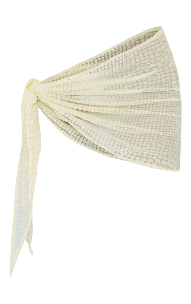 Olive Devore Beach Sarong