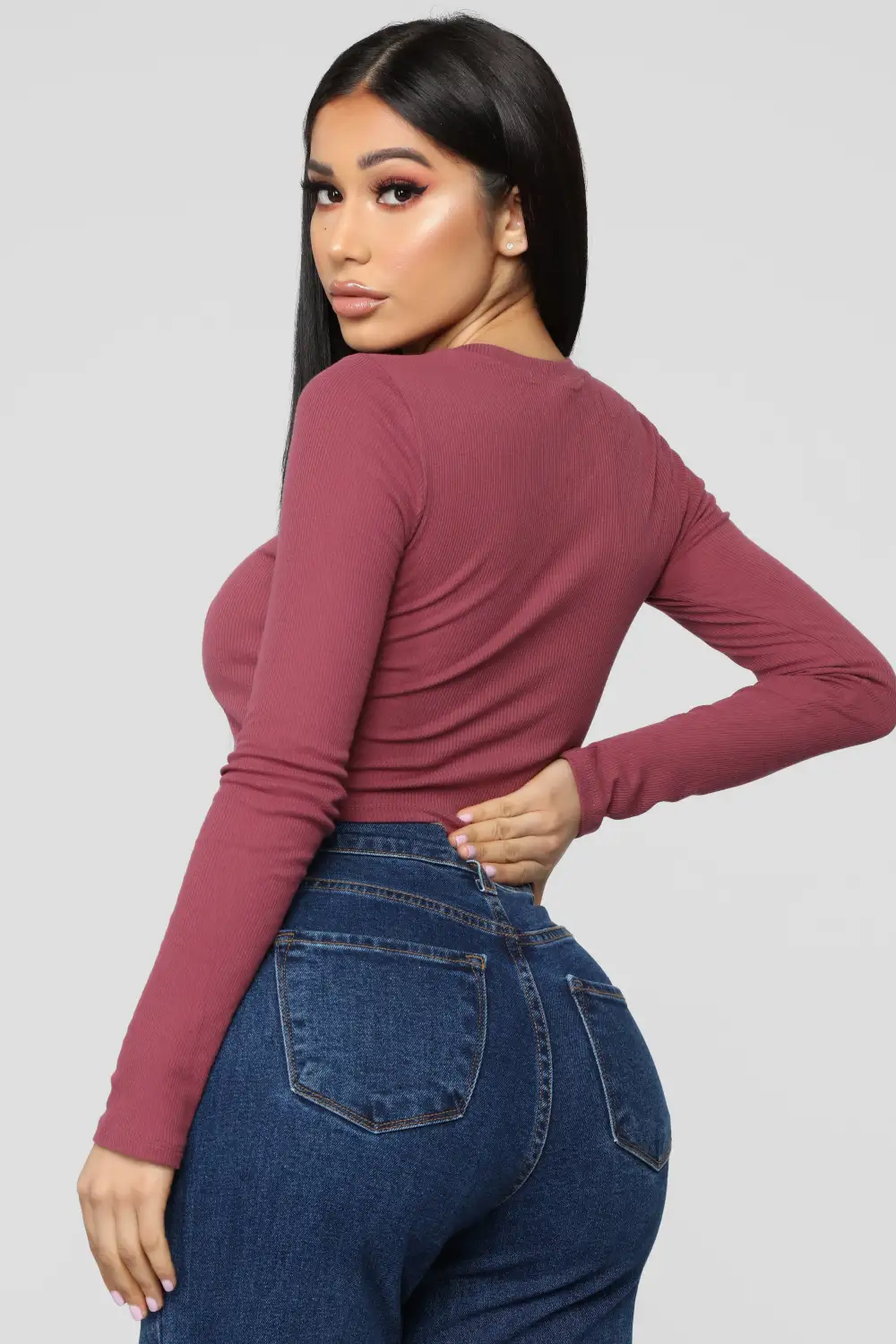 Waiting For You Tee - Mauve