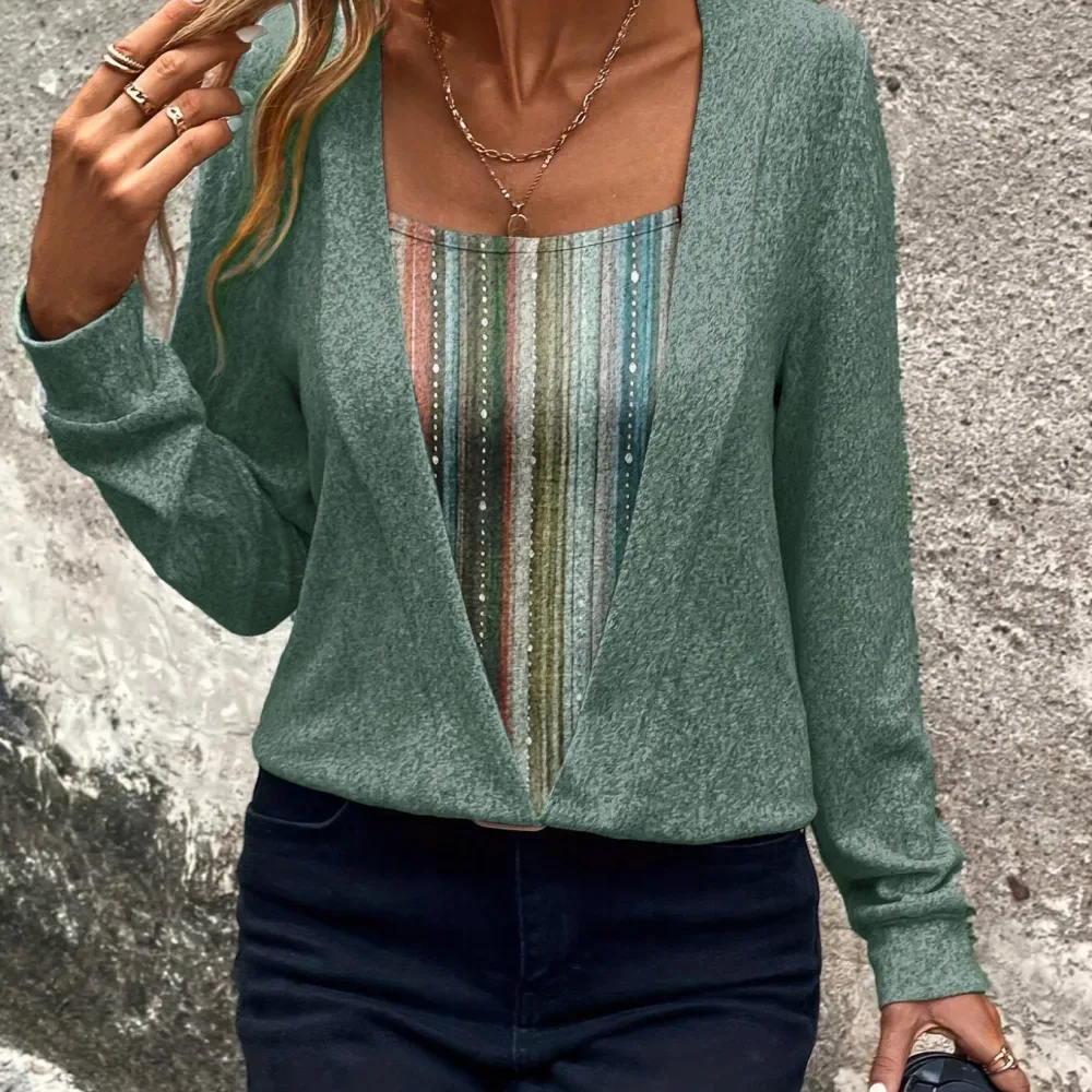 Casual Solid Pullovers Square Neck Light Grey Women Sweatshirts