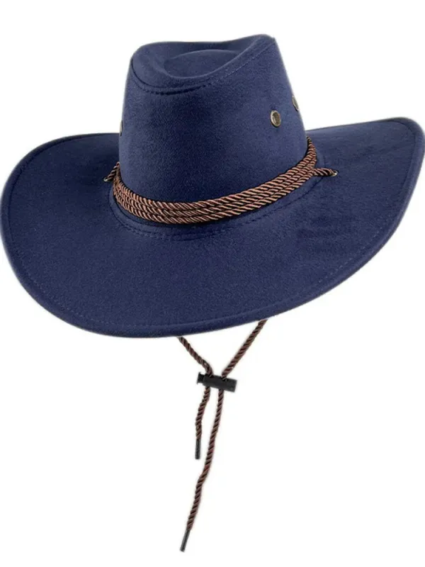 Suede Western Cowboy Hat