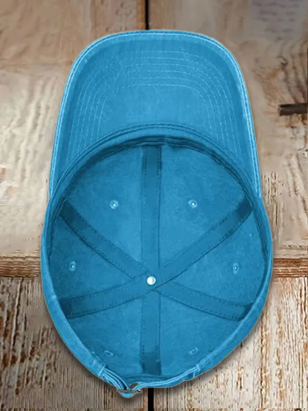 Alzheimer'S Awareness Print Casual Baseball Cap