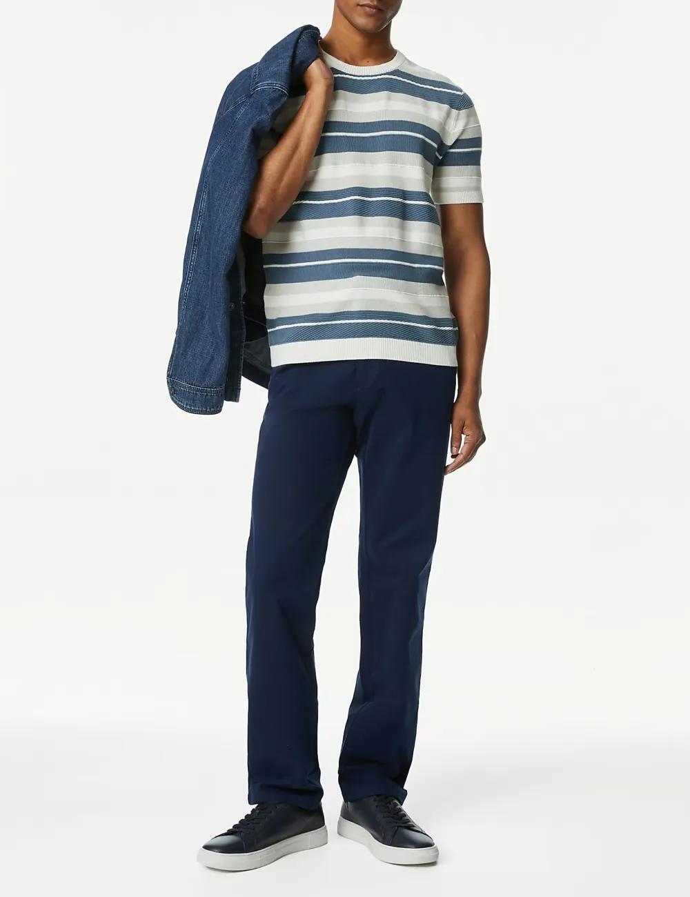 Basic Medium Grey Color Mix Sock