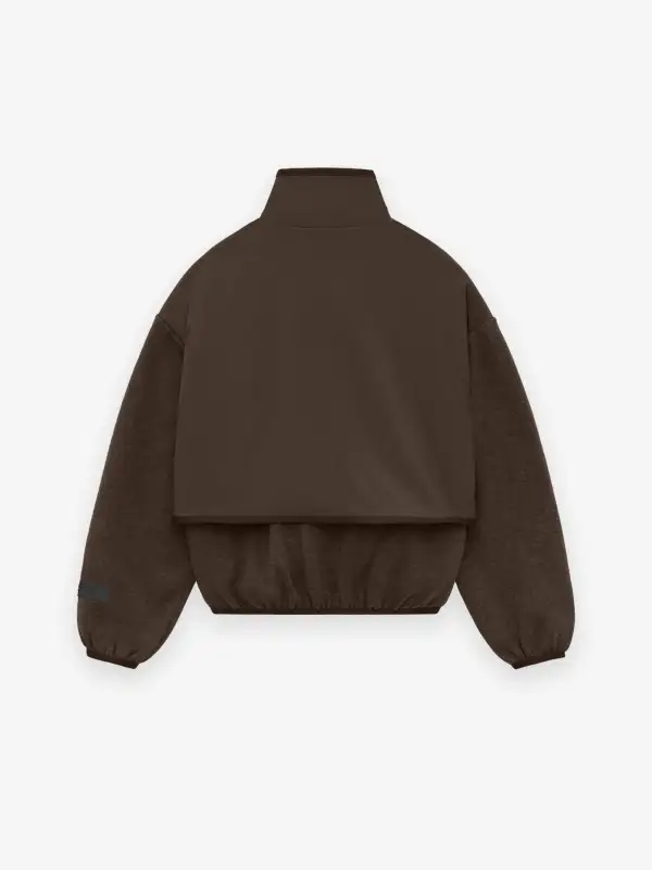 KIDS NYLON FLEECE MOCKNECK