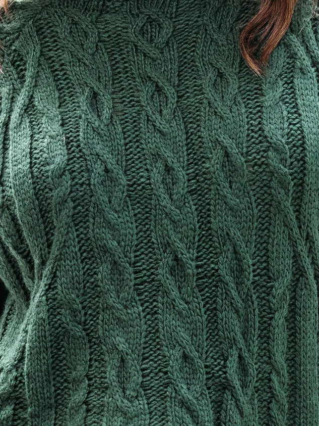 Urban Loose Turtleneck Sweater