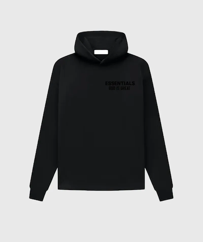 God Is Great Hoodie Black