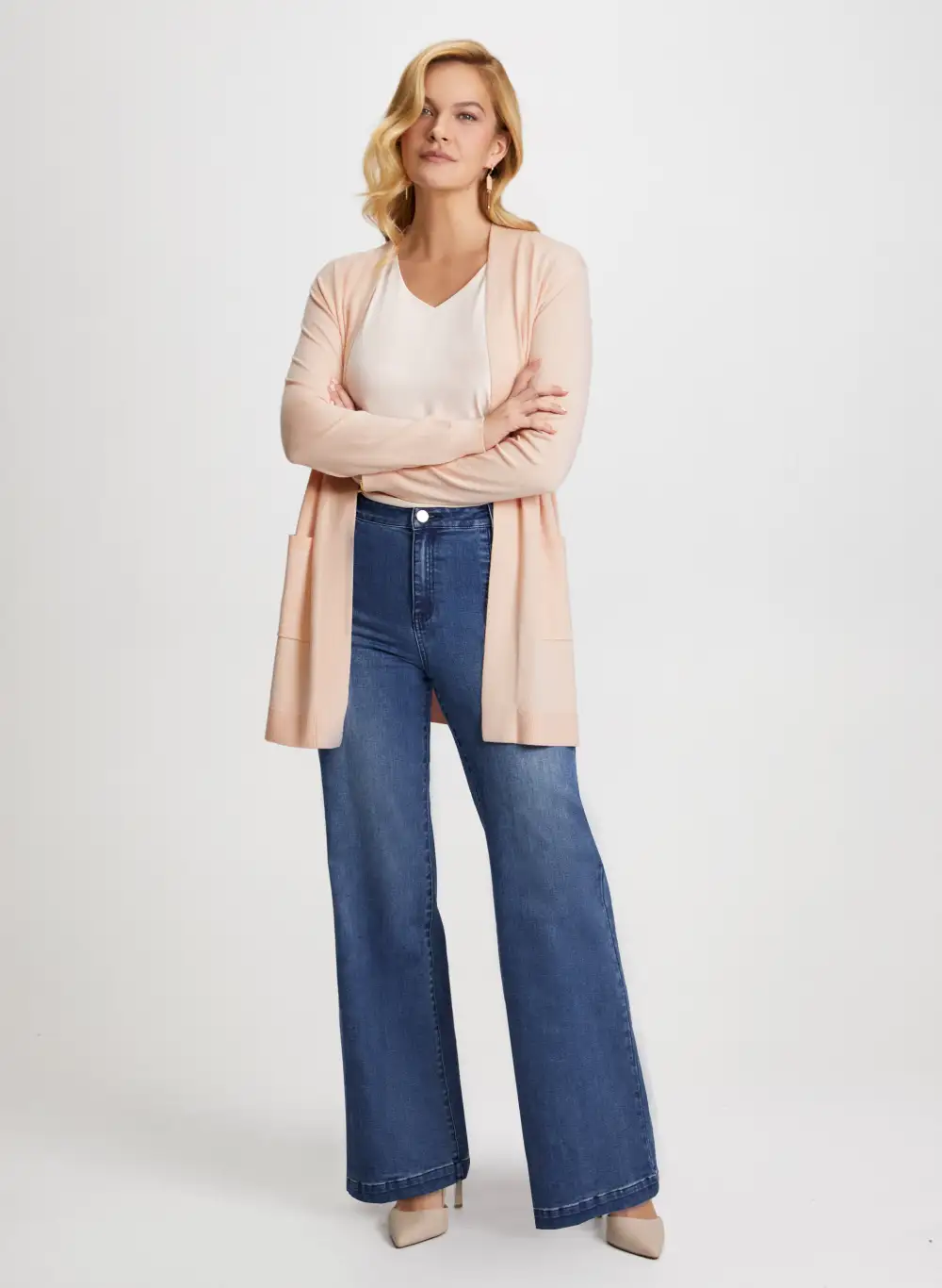 Mid-Length Cardigan