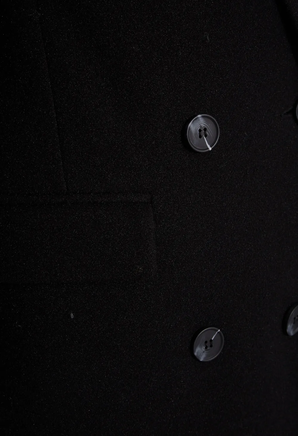 LTS Tall Light Blue Double Breasted Brushed Jacket