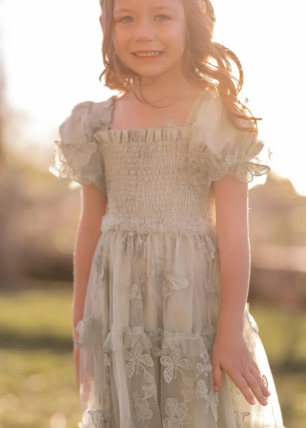 Flutter Girls Dress