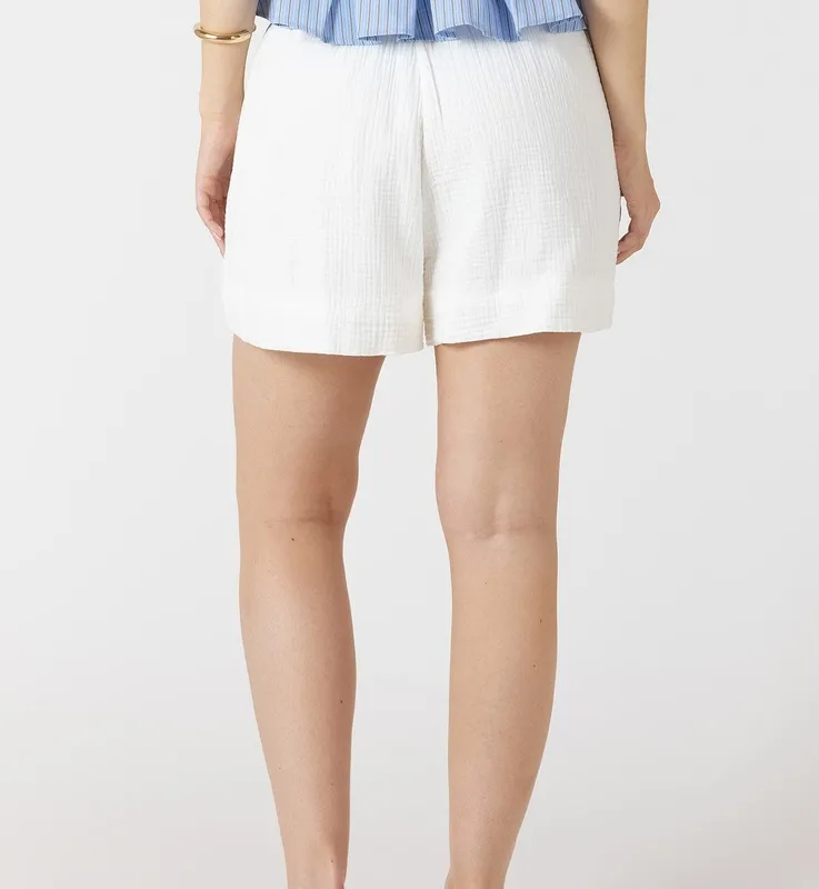 Smocked Waist Pull-On Shorts