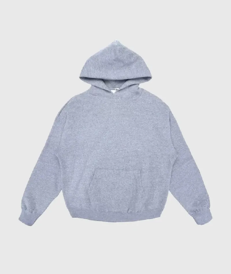 Graphic Pullover Hoodie Grey