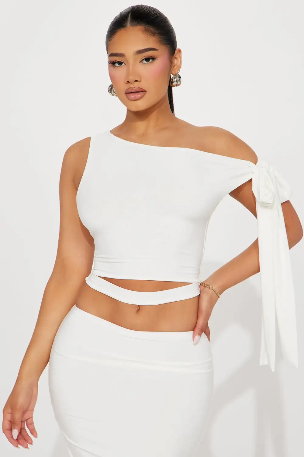 Kassie Skirt Set - Ivory