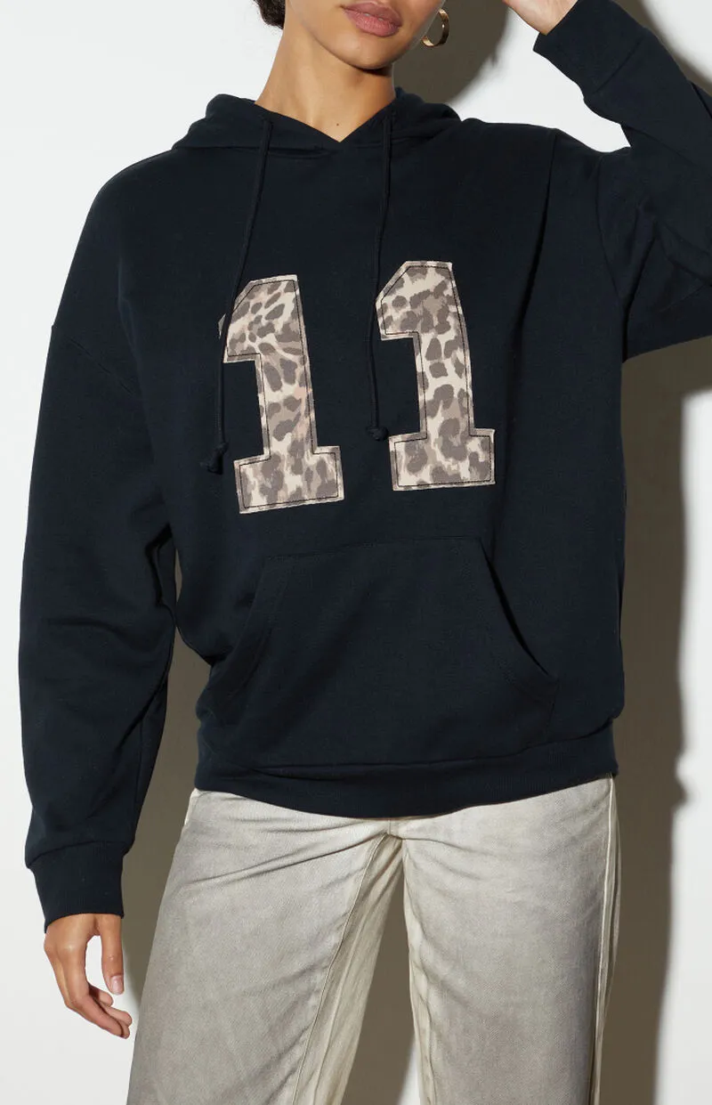 PacSun 11 Leopard Fill Hoodie