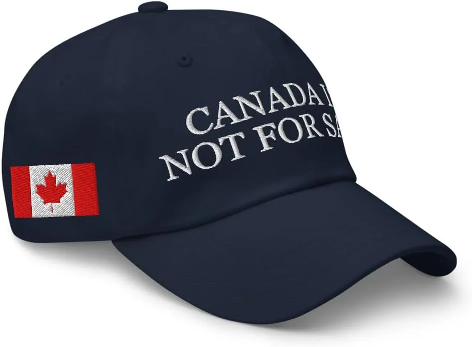 Canada Is Not For Sale Hat (Embroidered Dad Hat)