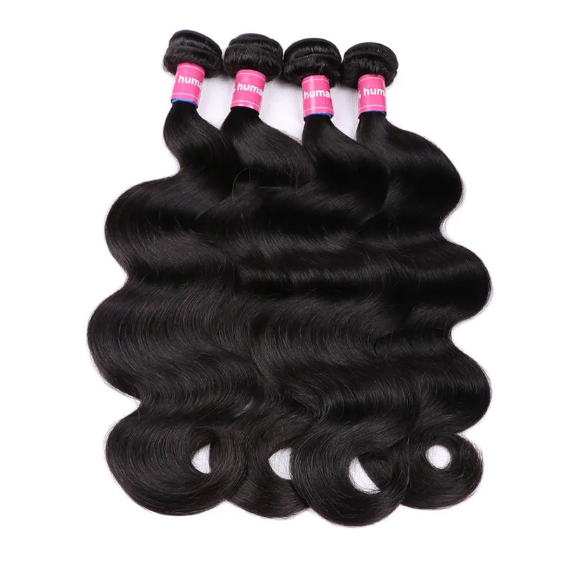 Sterly Hair Affortable Body Wave 3 Bundles With 13×4 Lace Frontal