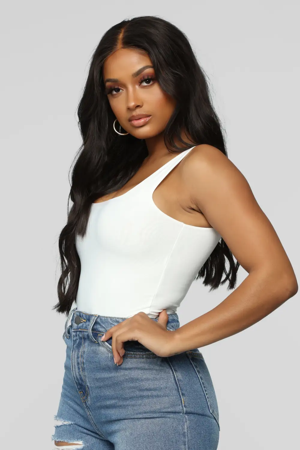 Until The End Bodysuit - White