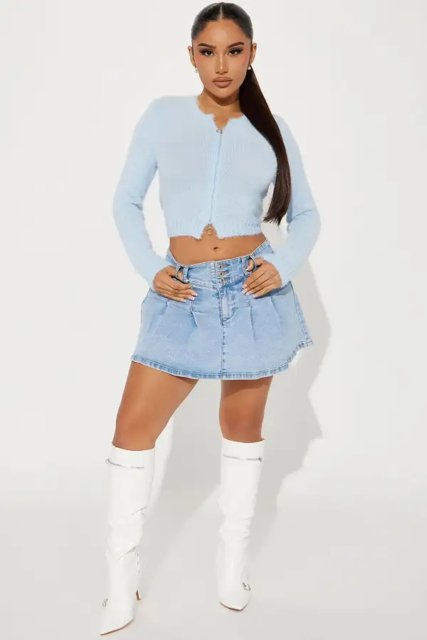 Timeless Moments Cardigan - Blue