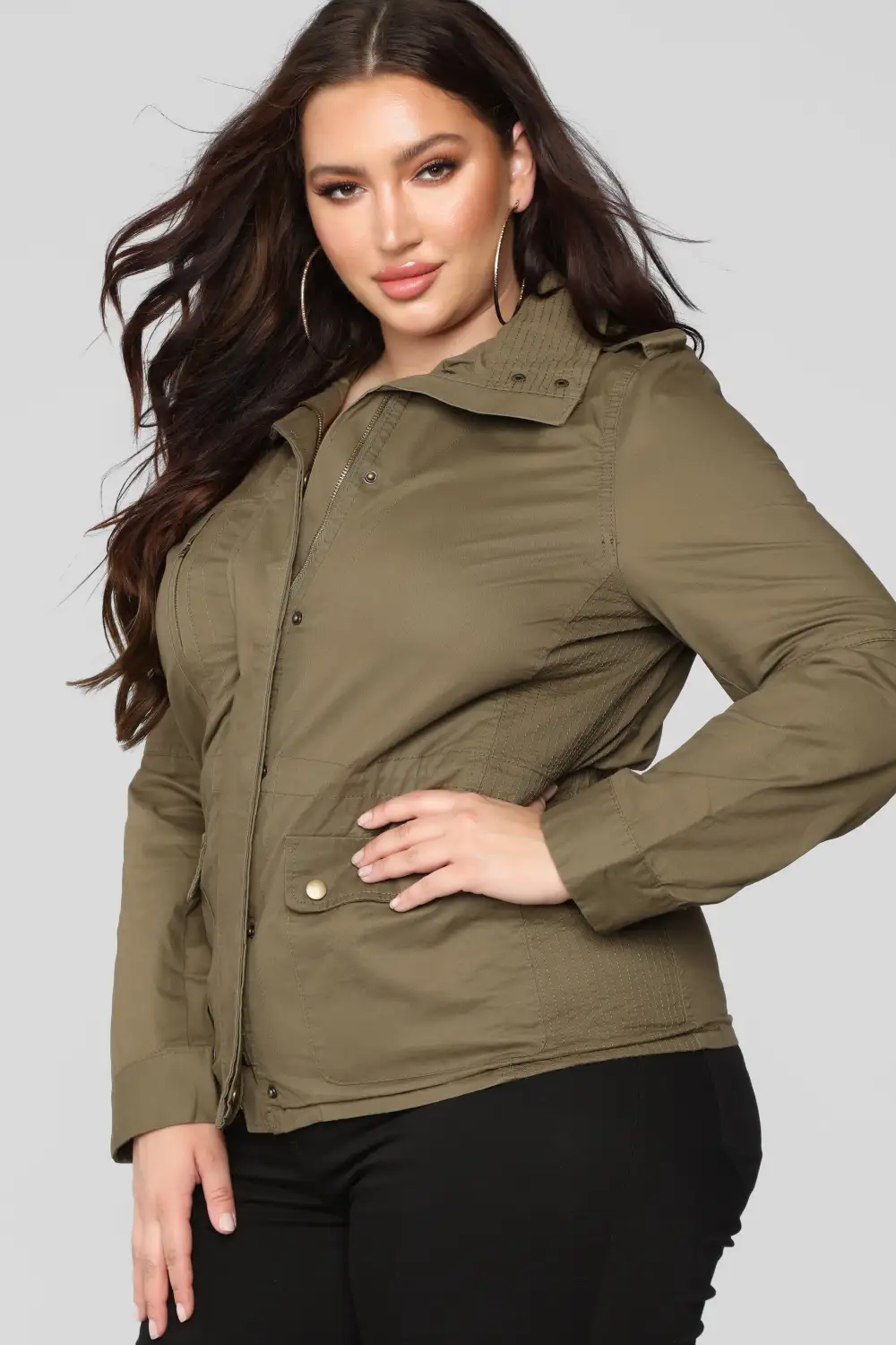 Combat Jacket - Olive