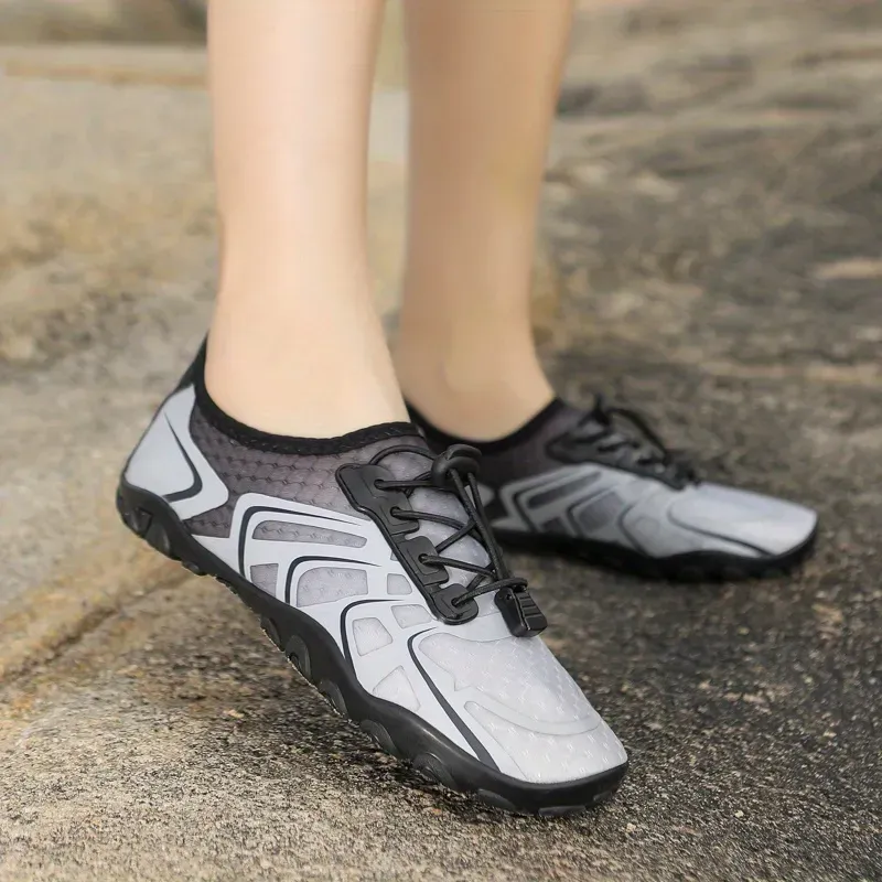 Women's Quick Drying Water Socks, Anti-slip & Anti-cut Creek Shoes, Outdoor Lightweight Soft Sole Sports Shoes For Swimming Surfing Diving Fishing