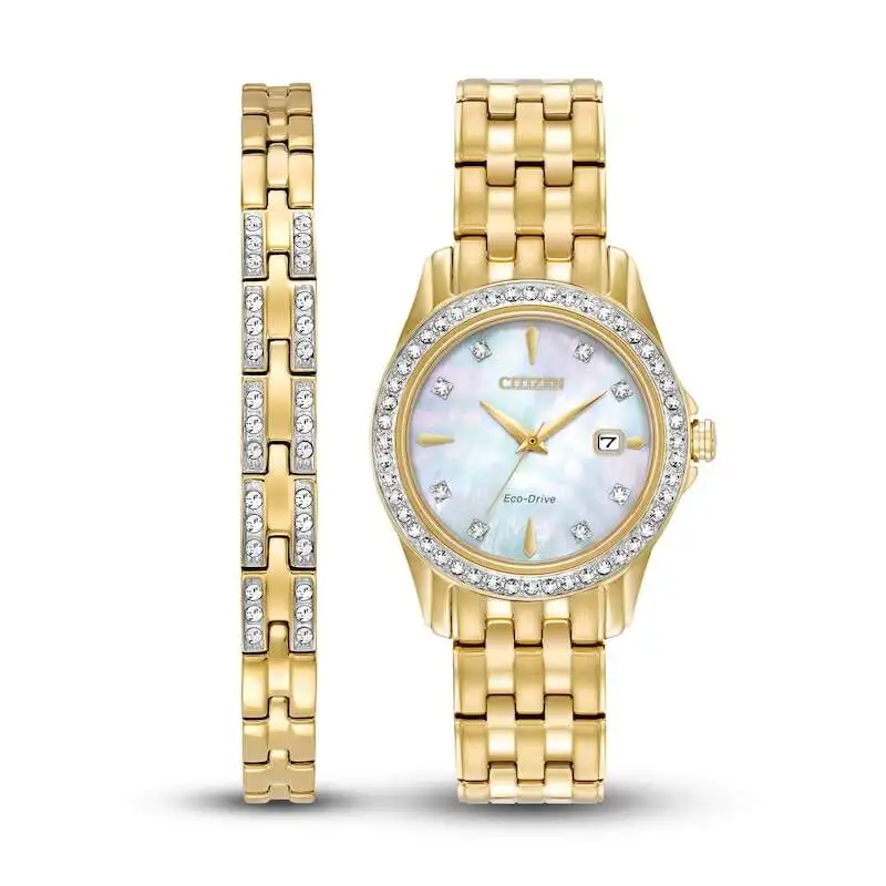 Citizen Women's Watch Boxed Set Eco-Drive EW1907-78D