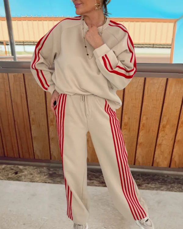Sports Striped Set
