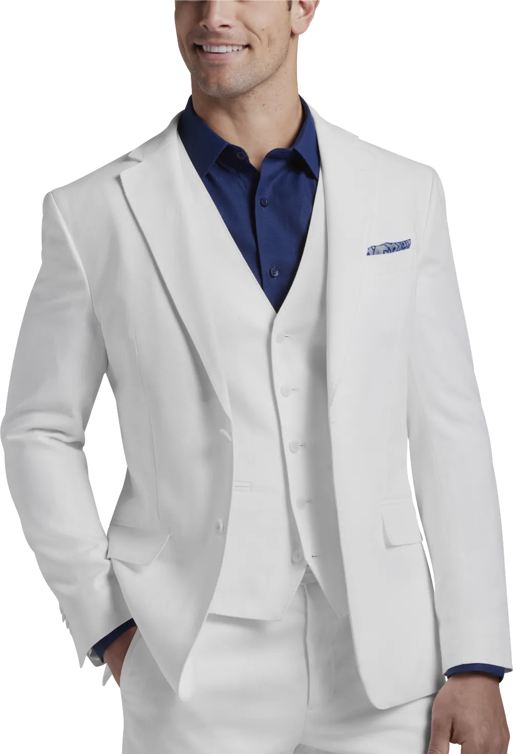 JOE Joseph Abboud Slim Fit Linen Blend Suit Jacket