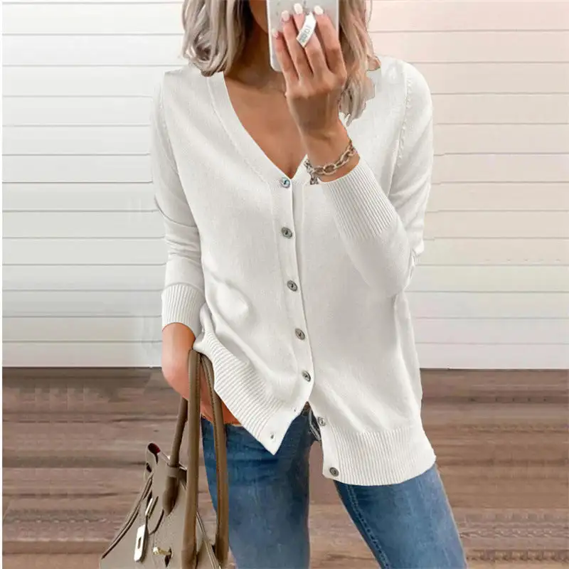 button sweater sweater cardigan coat