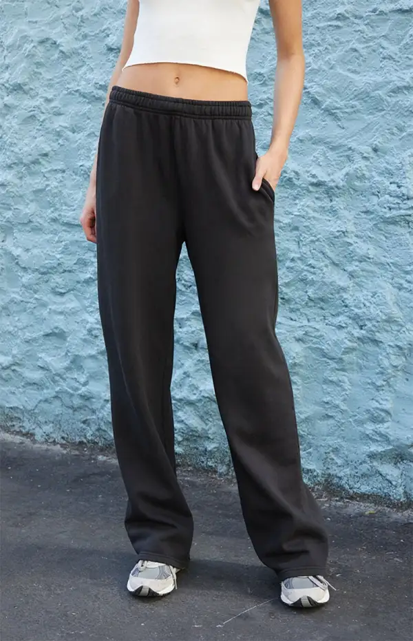John Galt Black Anastasia Sweatpants