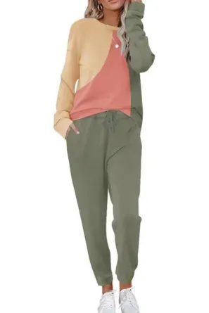 Lounge Sets for Women Two Piece Outfits Sweatsuits Sets Long Pant Loungewear Workout Athletic Tracksuits