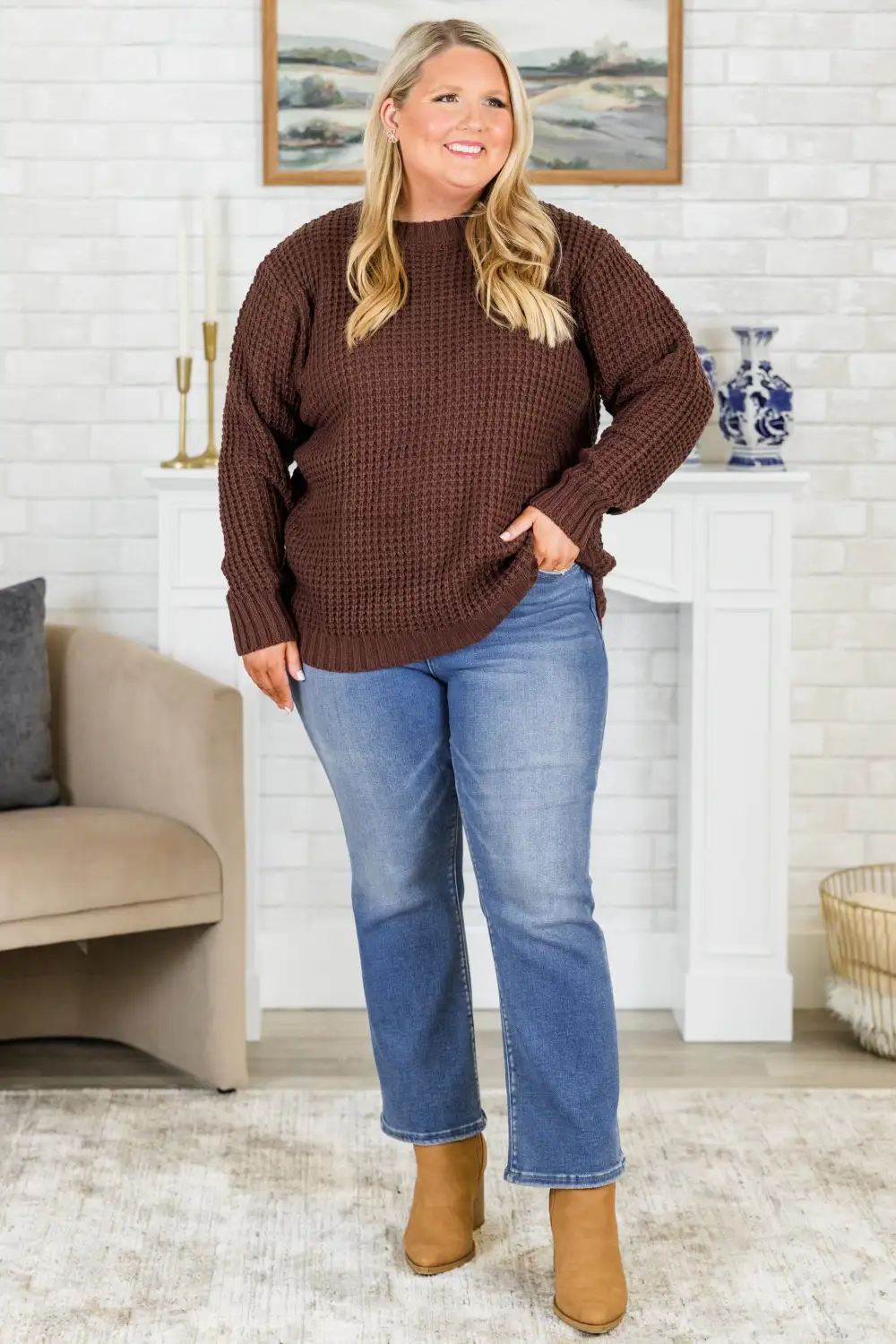 Everything We Loved Sweater, Mahogany