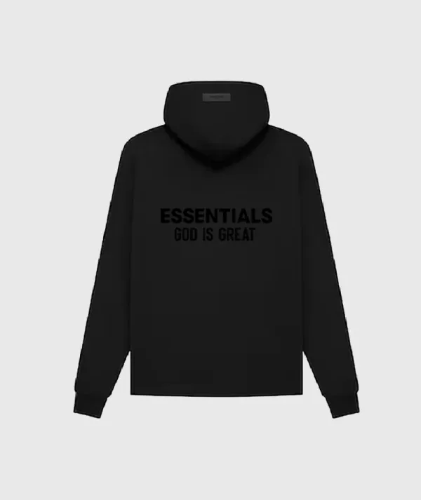 God Is Great Hoodie Black