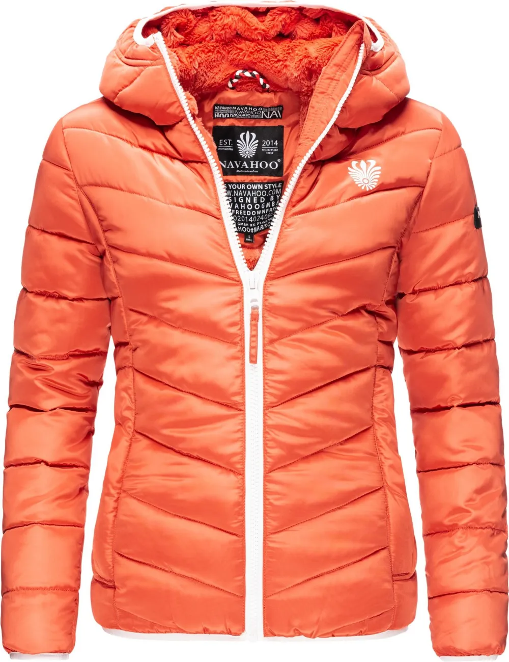 Fashion Ladies Winter Hooded Jacket