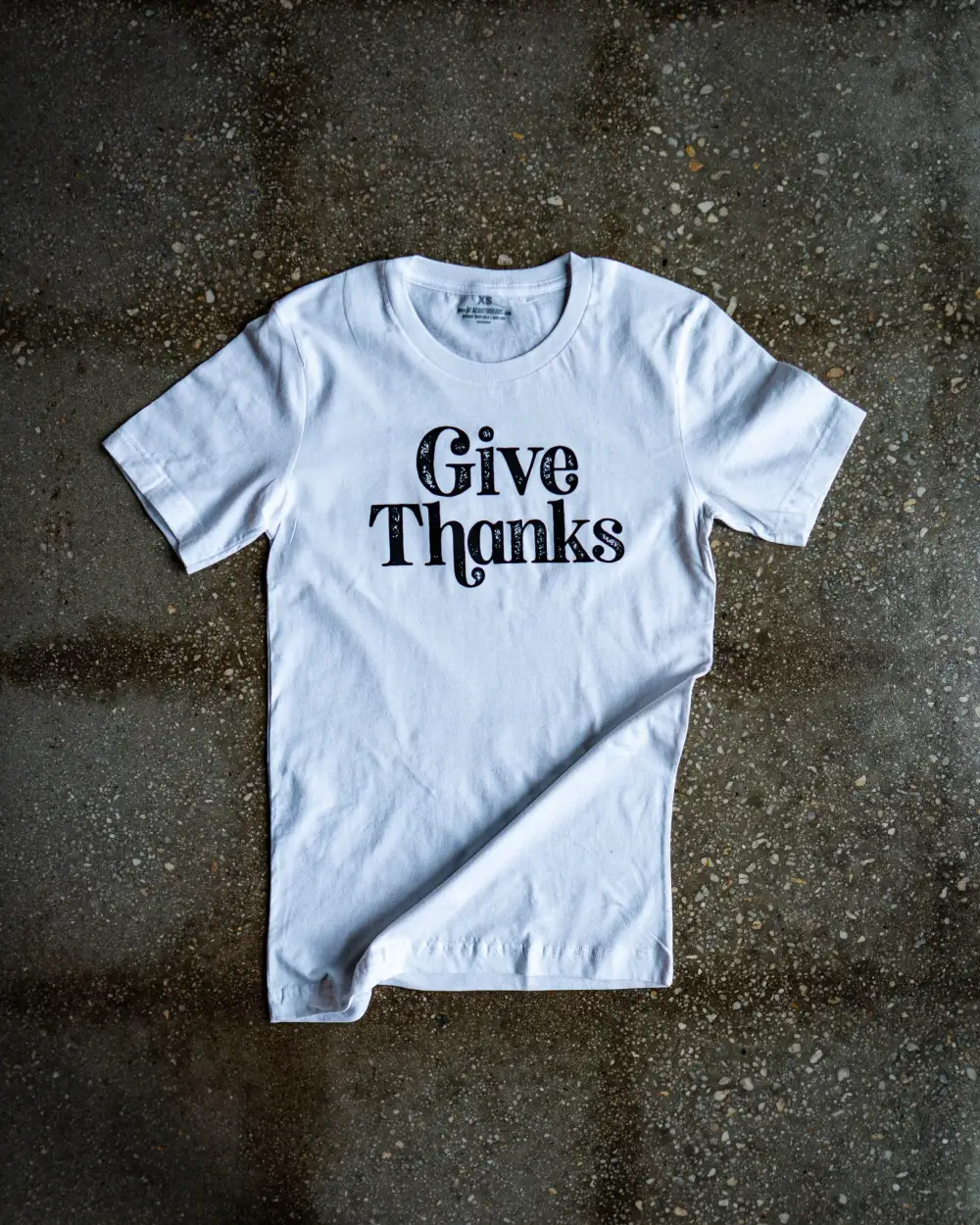 Give Thanks Adult T-Shirt