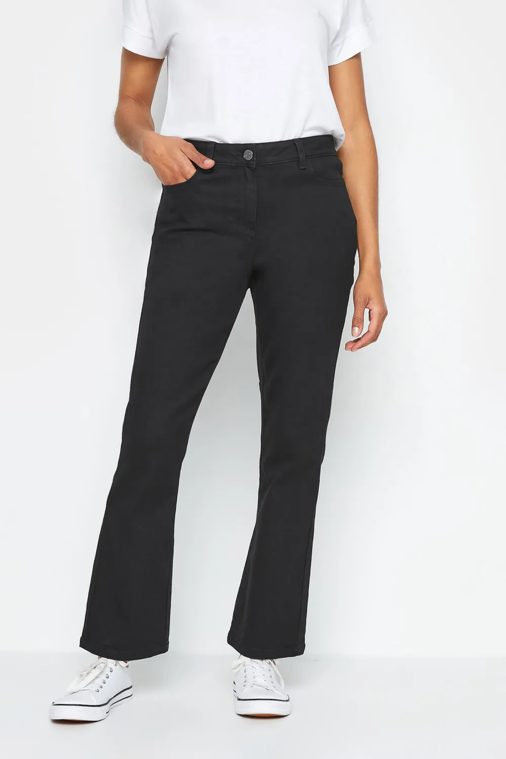 M&Co Black Bootcut Jeans