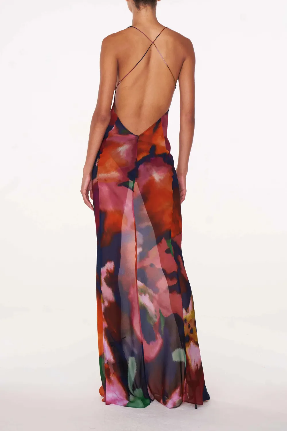 PAOLA FLORAL SLIP DRESS