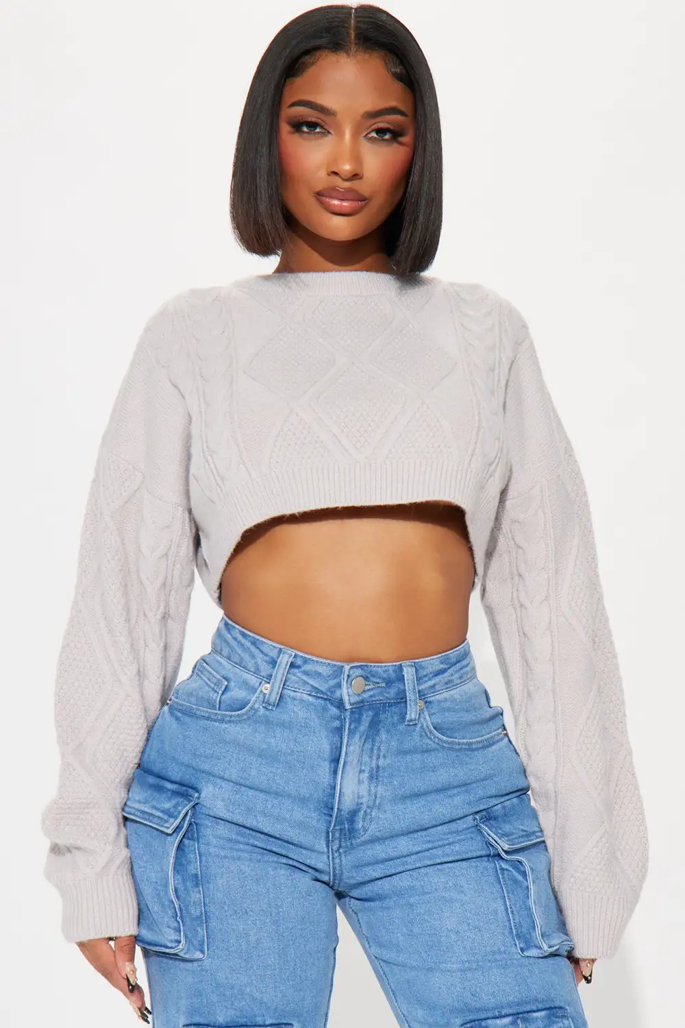 Promenade Dates Sweater - Grey