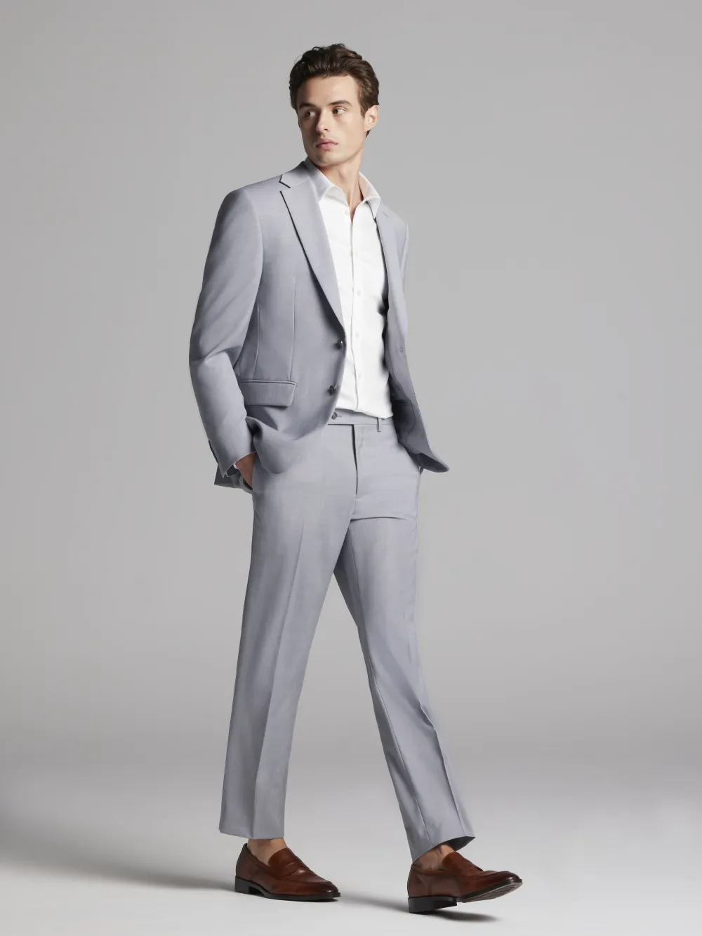 Calvin Klein Slim Fit Wool Blend Suit Jacket