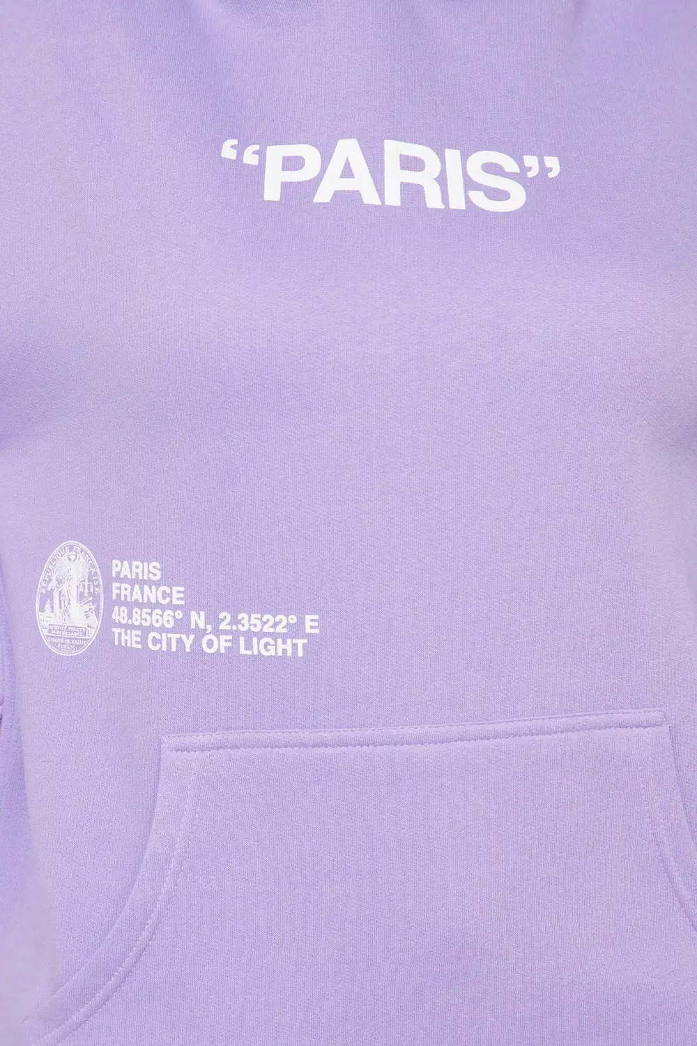 Destination Paris Hoodie - Lavender