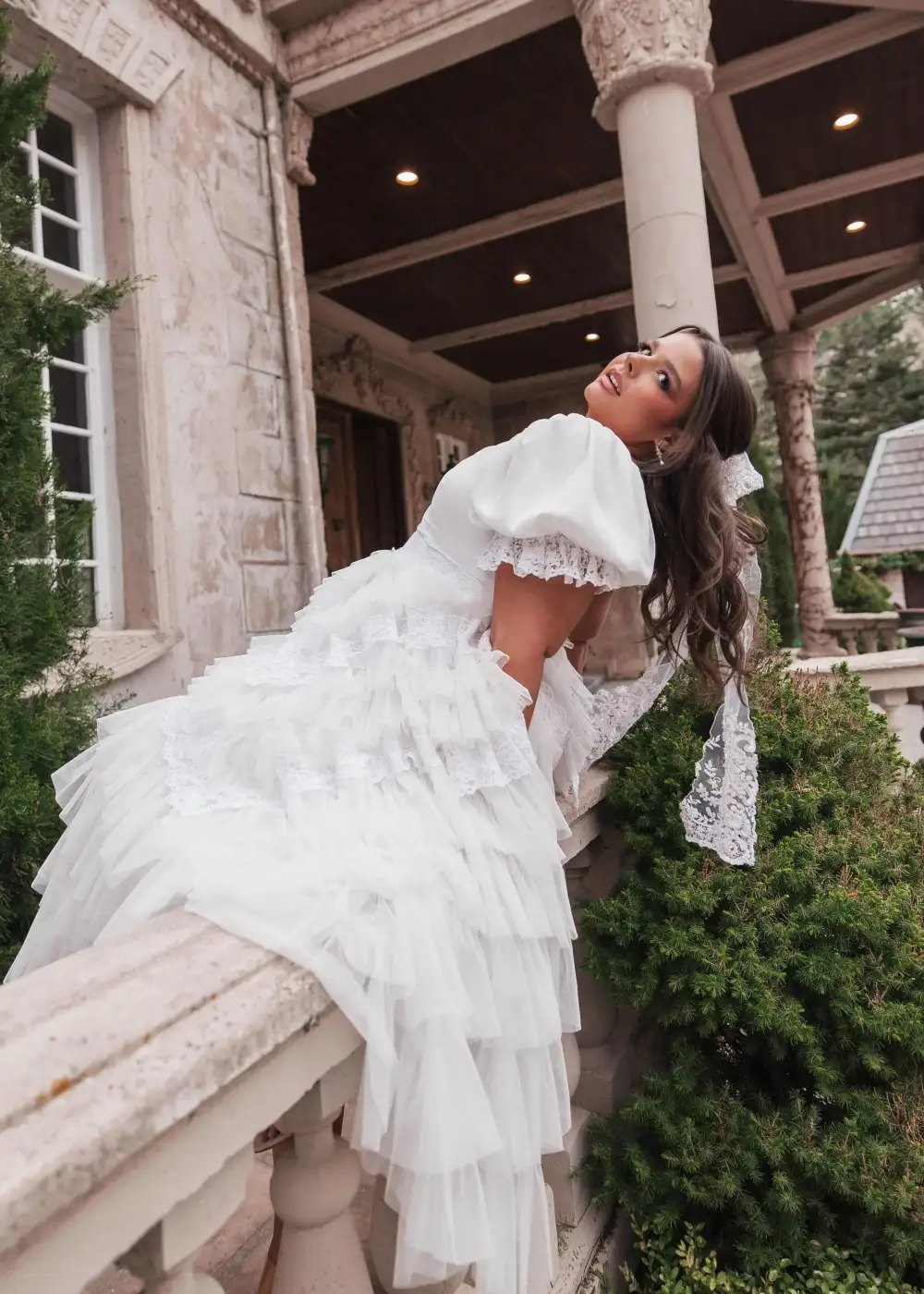 Thumbelina Dress White