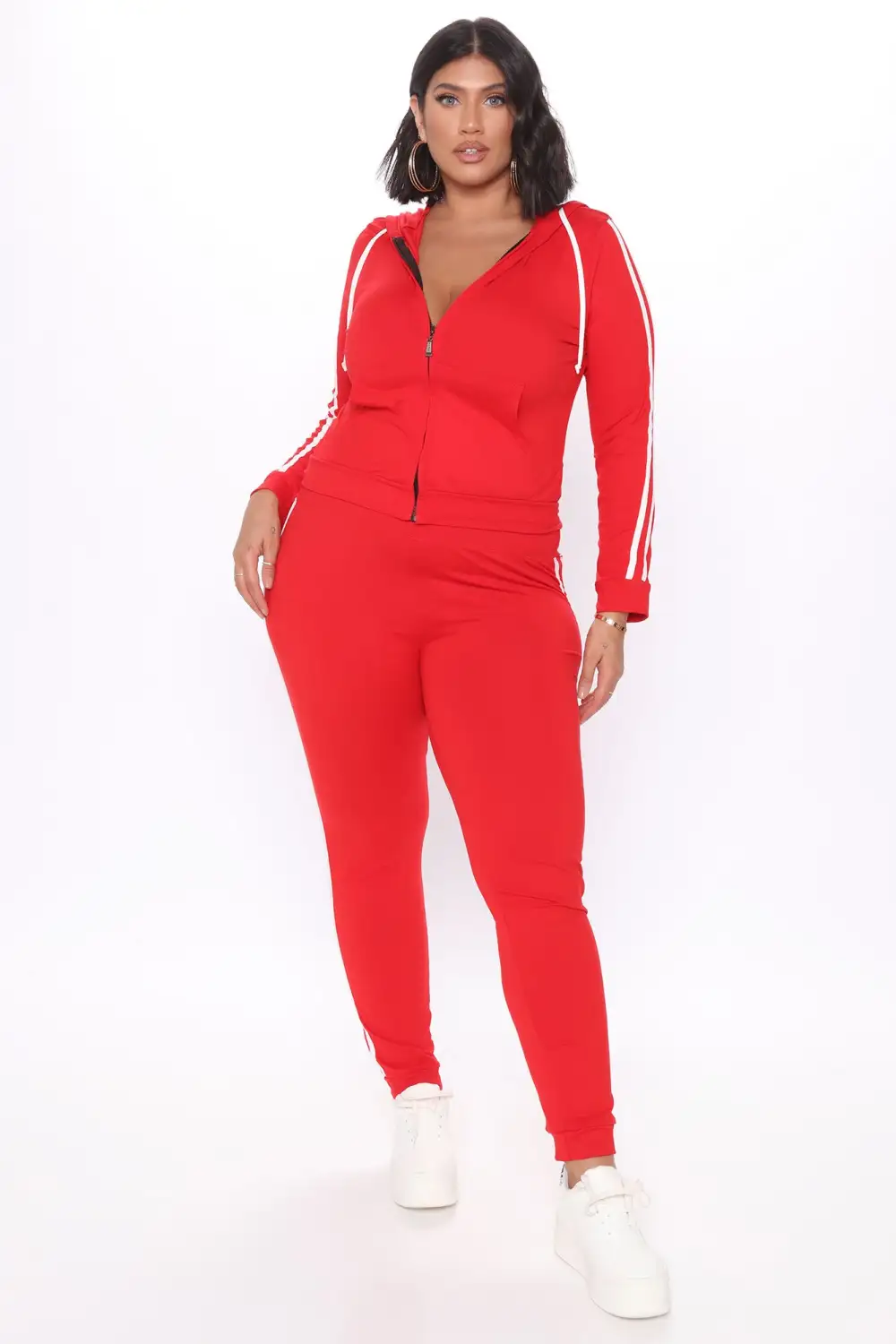 Tennis Courts III Zip Set - Red