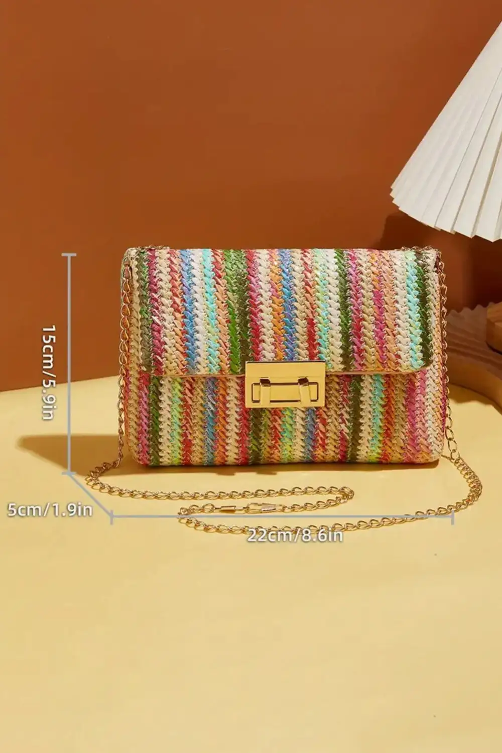 Bohemian Woven Chain Shoulder Bag