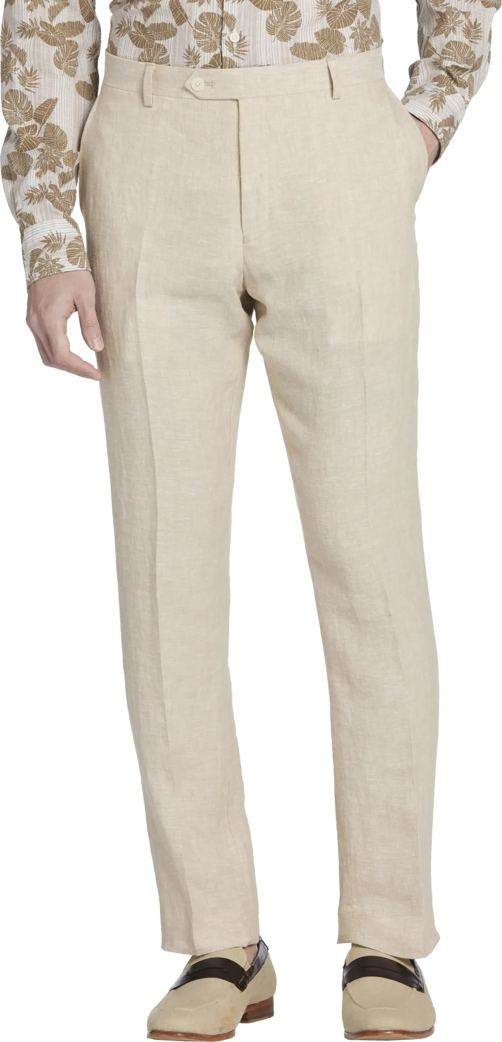 Tommy Hilfiger Modern Fit Linen Suit Pants