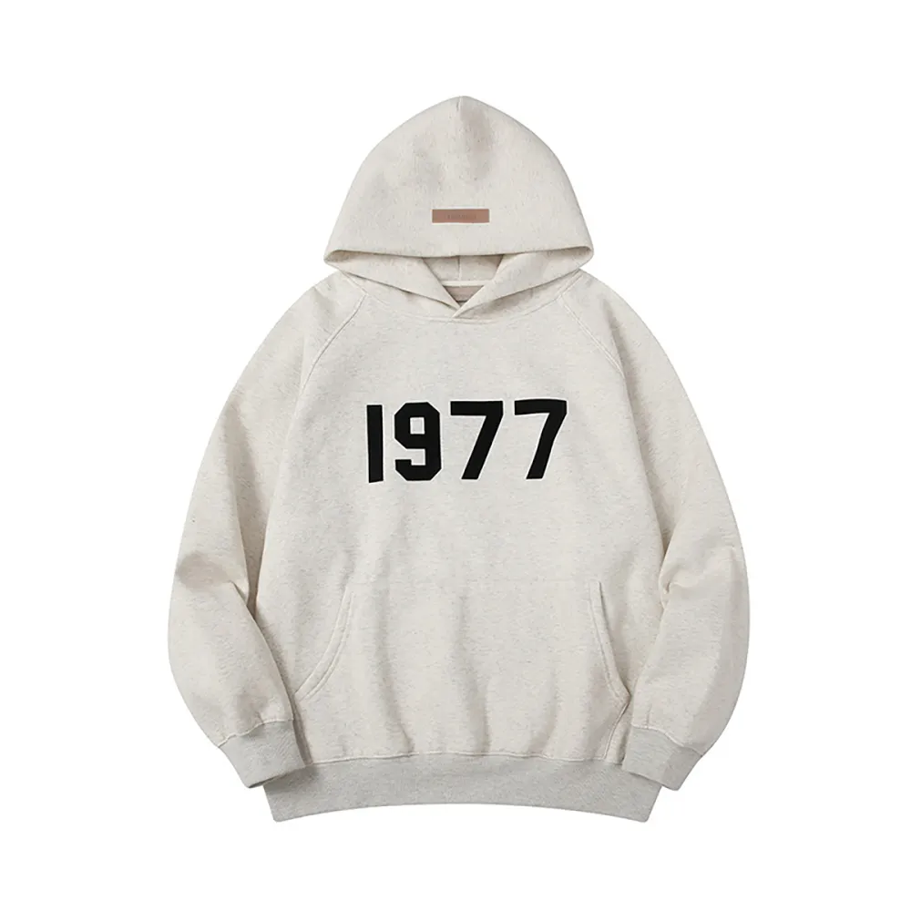 1977 Hoodie & Pants Set Light Grey