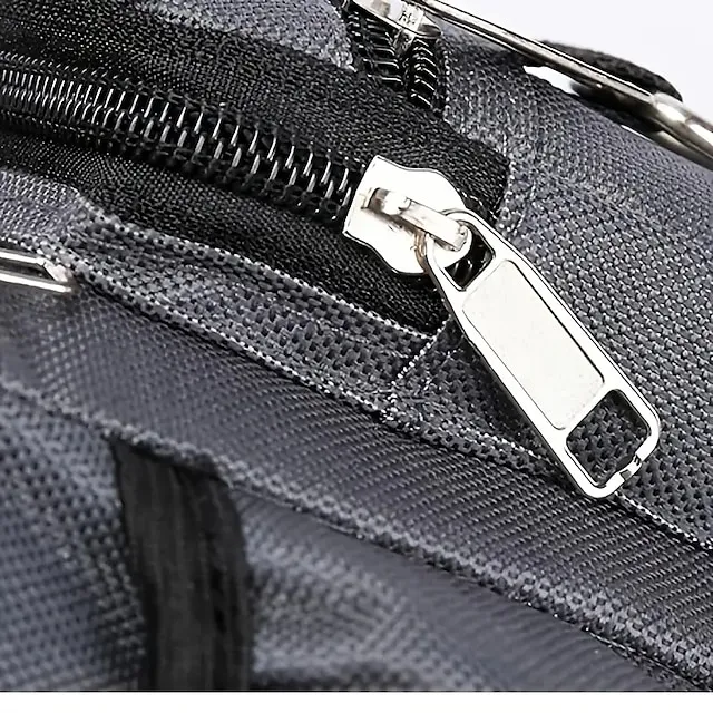 Men's Crossbody Bag Shoulder Bag Nylon Daily Holiday Zipper Adjustable Large Capacity Waterproof Solid Color Black Blue Green