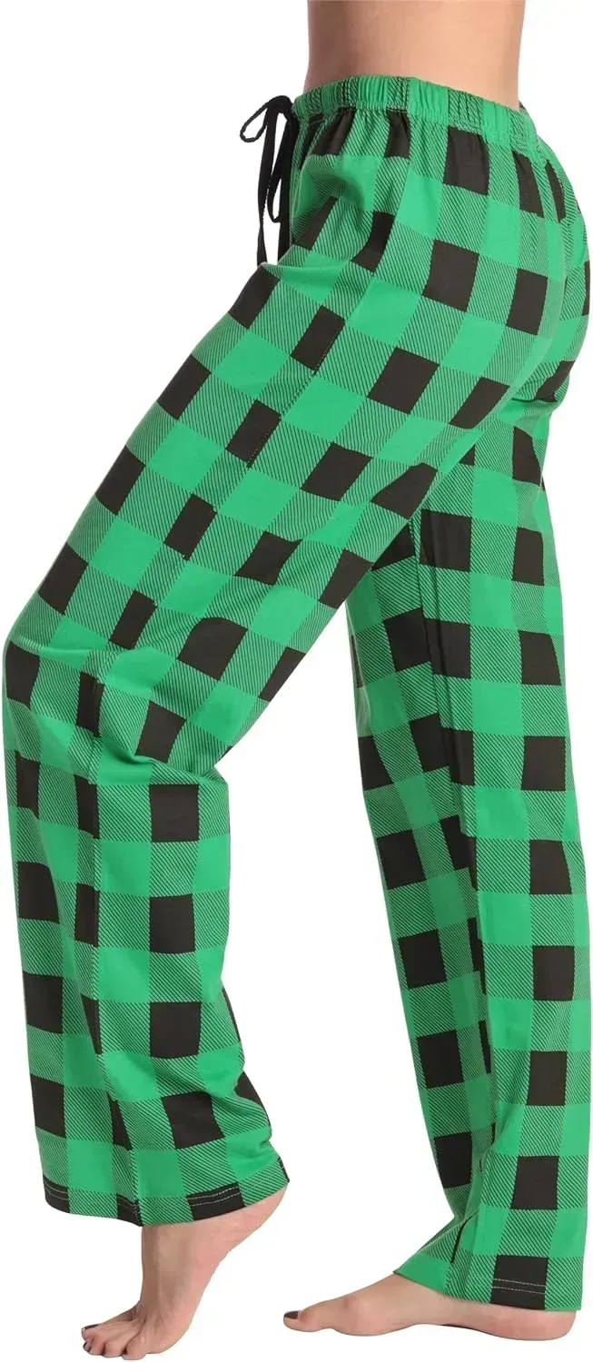 Women Pajama Pants Sleepwear Buffalo Plaid Pajamas