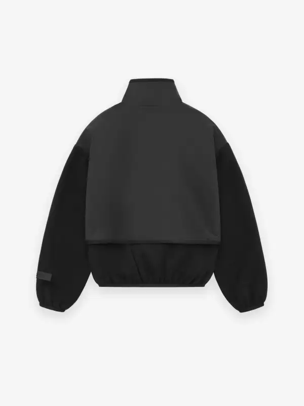 KIDS NYLON FLEECE MOCKNECK