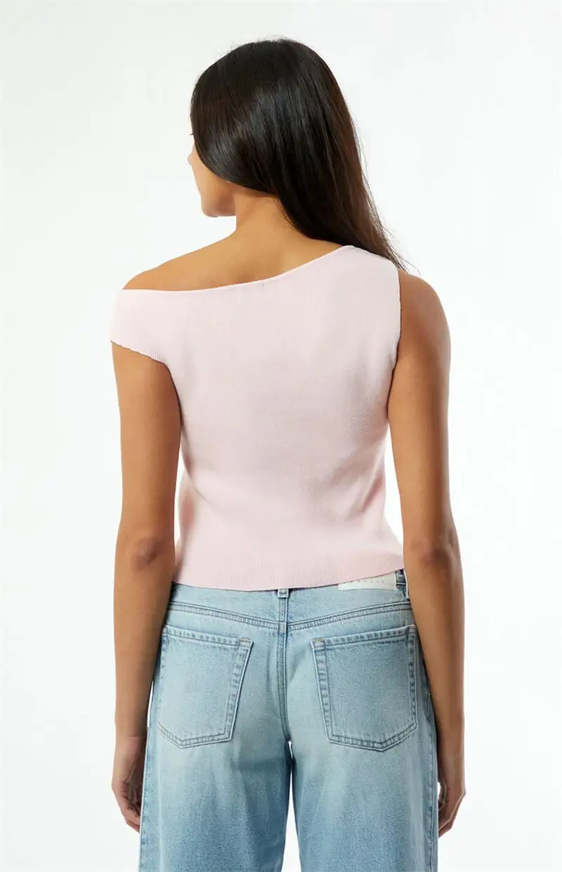 LA Hearts One Shoulder Sweater Top